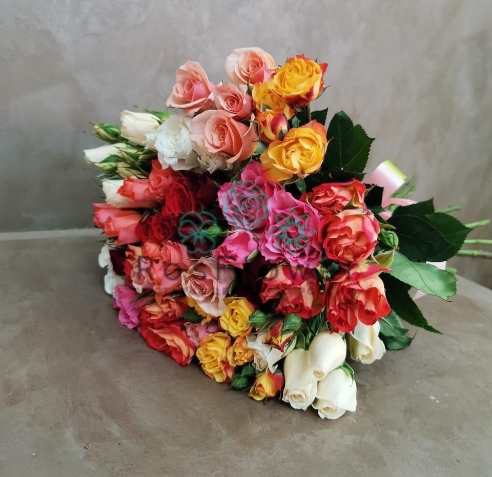 Букет цветов из: Розы в Редино