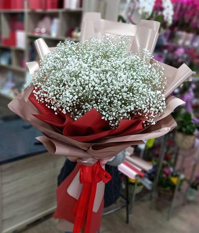 Букет цветов из: Гипсофила в Редино
