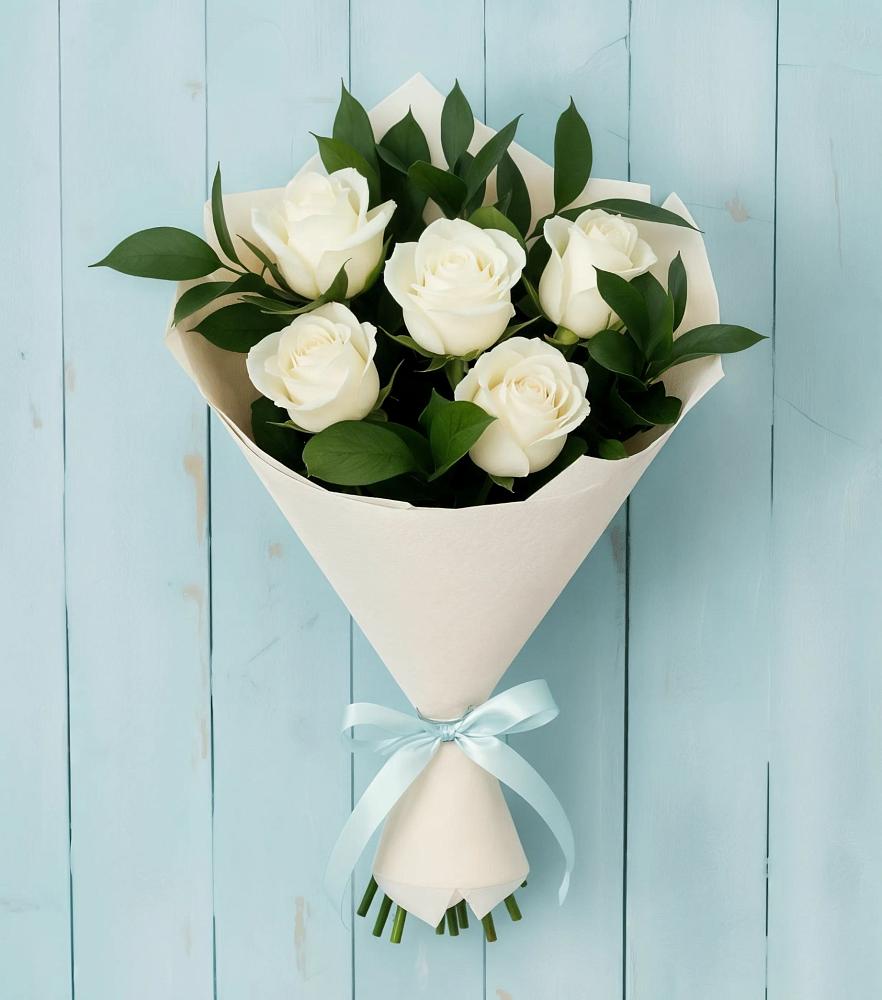 Букет цветов из: Розы в Редино