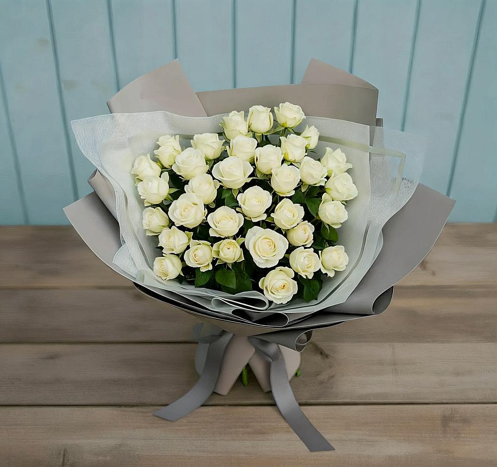 Букет Белоснежная нежность в Редино