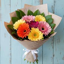 Букет цветов из:  Герберы #REPLACE_PRED# Редино
