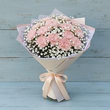 Букет цветов из:  Гвоздики #REPLACE_PRED# Редино