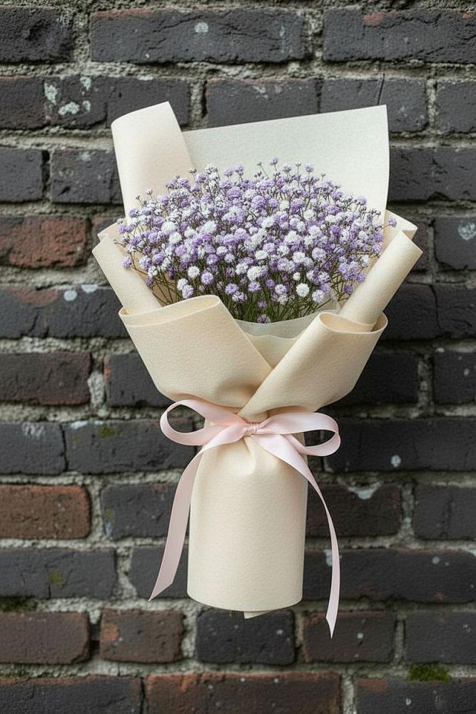 Букет цветов из: Гипсофила в Редино