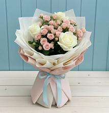 Букет цветов из:  Розы в Редино