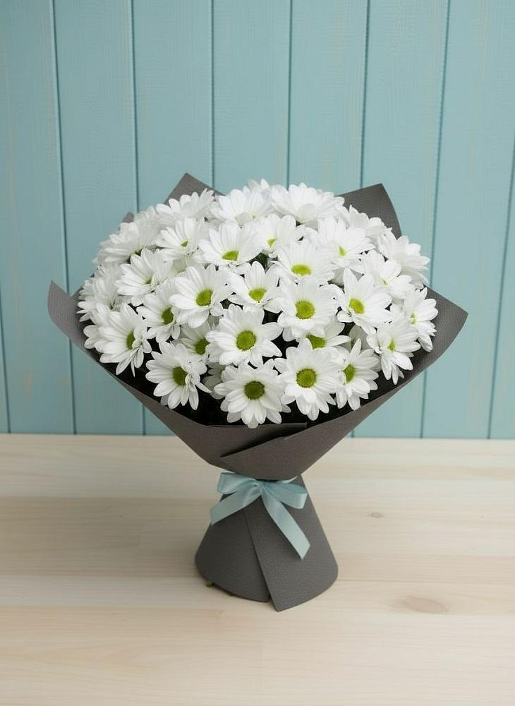 Букет цветов из: Хризантемы в Редино