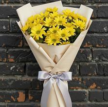 Букет цветов из:  Хризантемы в Редино
