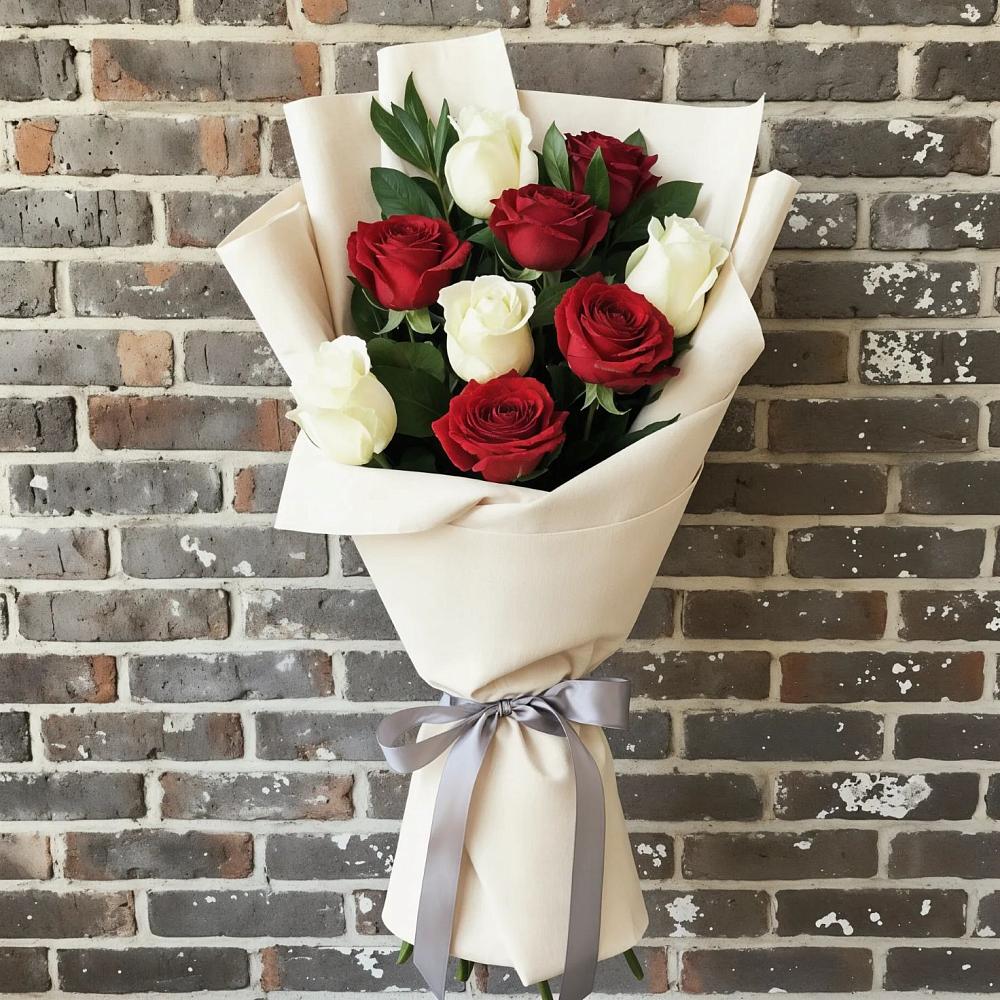 Букет цветов из: Розы в Редино