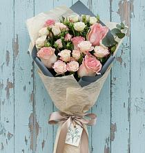 Букет цветов из:  Розы в Редино