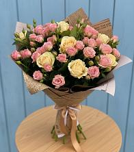 Букет цветов из:  Розы в Редино