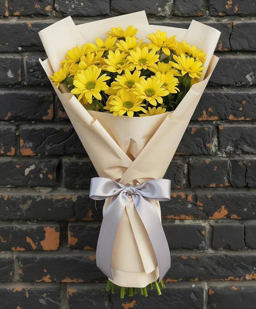 Букет цветов из: Хризантемы в Редино