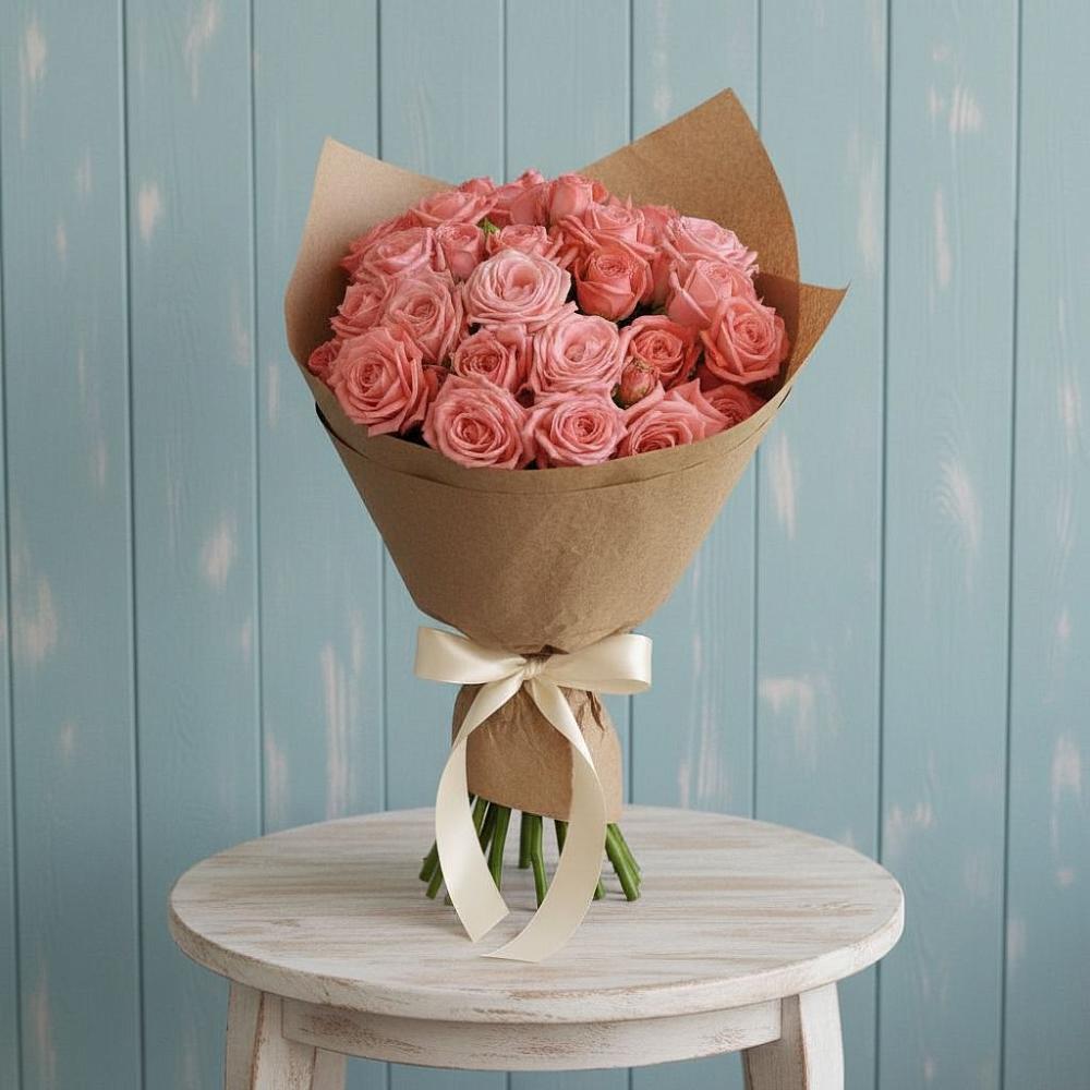 Букет цветов из: Розы в Редино