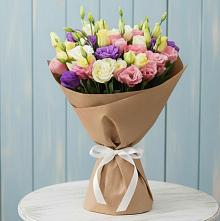 Букет цветов из:  Лизиантусы в Редино