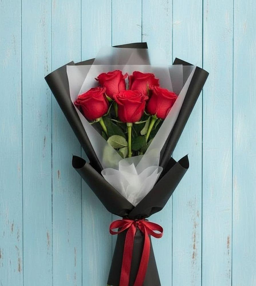 Букет цветов из: Розы в Редино